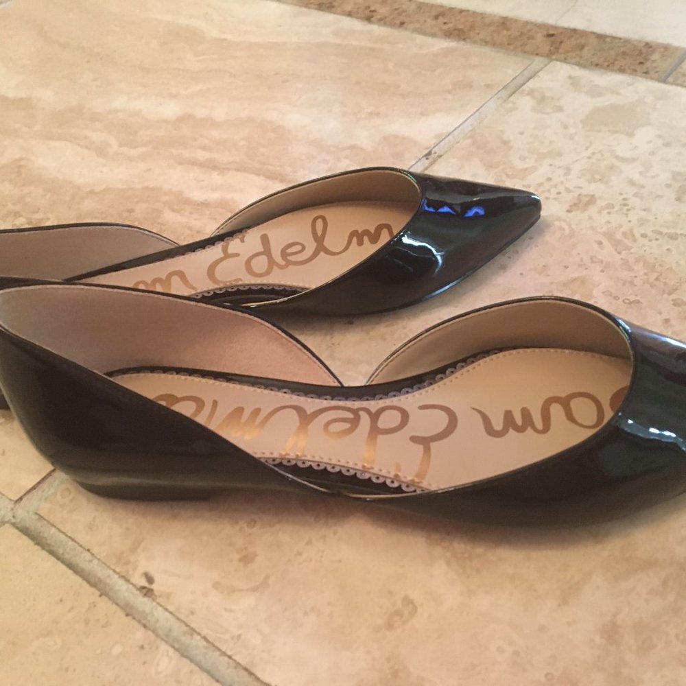 New - Sam Edelman "Rodney" patent leather flats